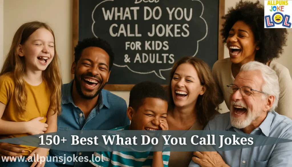 150+ Best What Do You Call Jokes